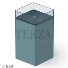 Dea Design Pedestal Basin Раковина напольная квадратная Glasstech DD2017 400 R11, Dark Blue R11