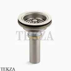 Kohler Duostrainer Донный клапан для кухонной мойки K-8801-SN, яркий полированный никель