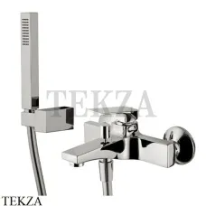 FIMA Carlo Frattini FIT Смеситель для ванны с гарнитуром, F3384SN Brushed nickel