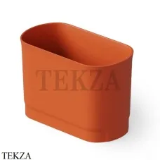 Dea Design Single Ванна отдельностоящая сидячая 110x58 Solid Surface DD8701 1100 7, Orange №7