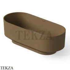 Dea Design Shadow Ванна отдельностоящая овальная 170x72 Solid Surface DD8675 1700 1, Dark Camel №1