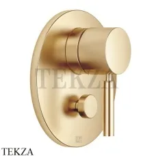 Dornbracht Meta Смеситель для душа с переключателем, внешняя часть 36120660-28, латунь сатин Brushed Dornbracht Meta Смеситель для душа с переключателем, внешняя часть 36120660-28, латунь сатин Brushed