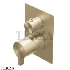 Ritmonio Dot316 Смеситель для душа на 2 потока, внешняя часть PR50GC101 ICX, Champagne Stainless Steel Ritmonio Dot316 Смеситель для душа на 2 потока, внешняя часть PR50GC101 ICX, Champagne Stainless Steel