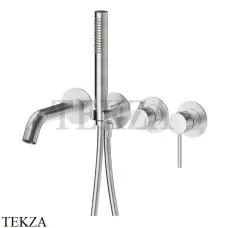 Newform XT Смеситель для ванны с гарнитуром, внешняя часть 4262E.21.018, хром глянец