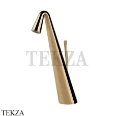Gessi CONO Смеситель для раковины высокий, без гарнитура 45003-735, Warm Bronze (снято с производства)