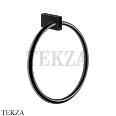 Gessi Rettangolo Держатель для полотенца кольцевой 20909-706, Black Metal PVD