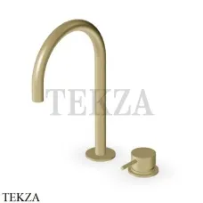 Zucchetti Helm Смеситель для раковины, без гарнитура ZHE575.XP31, brushed british gold PVD