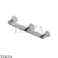 Colombo Mini Крючок для халата и полотенец тройной CD117.HPS1, сталь нержавеющая