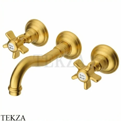 Nicolazzi Dames Anglaises Смеситель для раковины, внешняя часть, 1477EXTSG18, Satin Gold