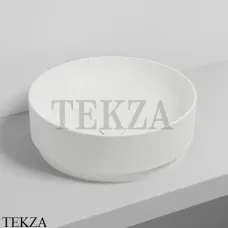 Cielo Mare Раковина круглая накладная, без перелива MRLAT TL,Talco белый матовый