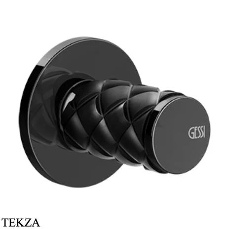 Gessi Pelle Tresse Смеситель-рычаг управления, внешняя часть 78209-439, Nero/ Black Metal PVD