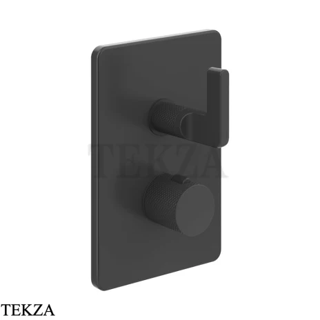 Gessi INCISO SHOWER Термостатический смеситель, 3 потока, внешняя часть 58136-299, Black XL