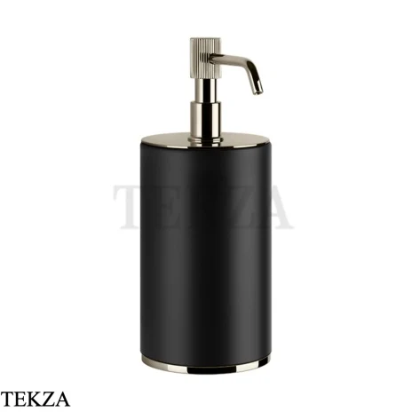 Gessi VENTI20 Дозатор для жидкого мыла настольный черный 65438-720, Nickel PVD