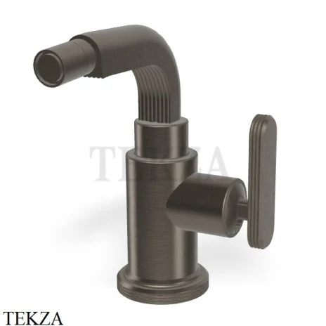 FIMA Carlo Frattini Park Line Смеситель для биде, с донным клапаном F1322CS, Brushed black chrome
