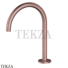 Newform X-Steel 316 Излив для раковины на столешницу 69639X.59.067, PVD Brushed copper bronze