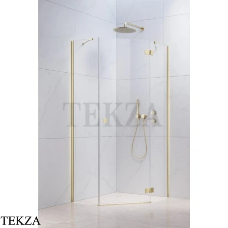 Radaway Essenza PTJ Душевая дверь 62 см, правая, 1385010-98-01R, брашированное светлое золото