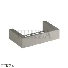 Gessi Rettangolo Контейнер-решетка настенная для предметов 20804-149, Finox Brushed Nickel