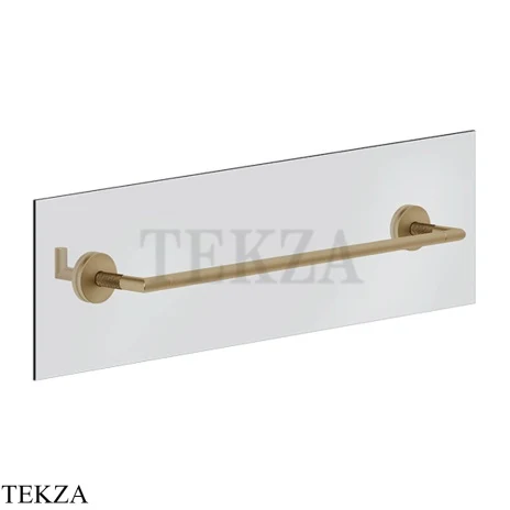 Gessi ANELLO Полотенцедержатель для крепления на стекло, 45 см 63826-726, Warm Steel Br. PVD