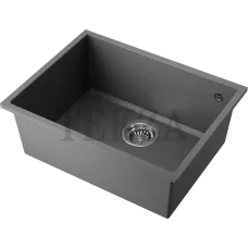 Omoikiri Tedori 54-U Кухонная мойка Tetogranit прямоугольная 4993995 платина