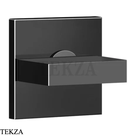 Gessi Rettangolo shower запорный клапан, внешняя часть 43264-706, Black Metal PVD