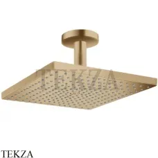 Hansgrohe Raindance E Верхний душ 300 1jet с потолочным держателем 26250140, Brushed Bronze