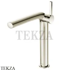 Keuco Edition 400 Смеситель для раковины 240, без гарнитура 51502050102, Никель шлифованный