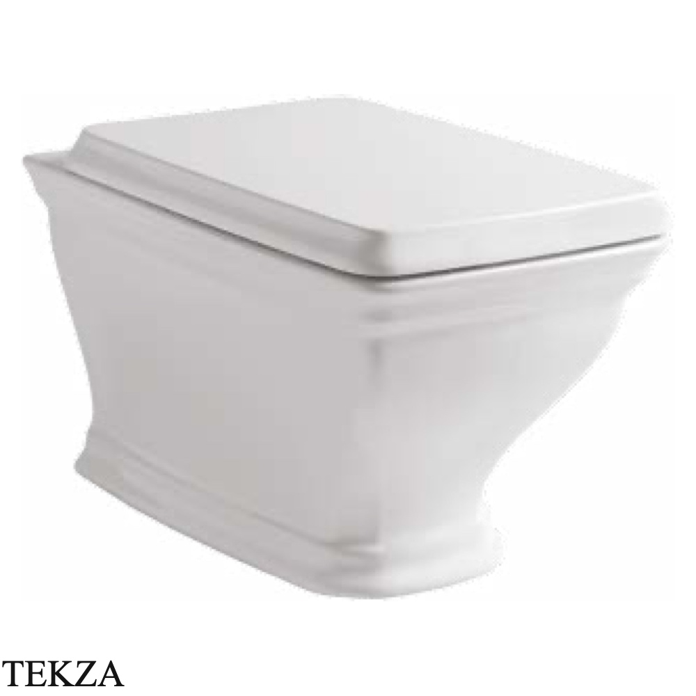ArtCeram Civitas унитаз подвесной чаша CIV001 01 00, белый глянец