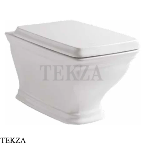 ArtCeram Civitas унитаз подвесной чаша CIV001 01 00, белый глянец