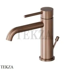 Newform X-Steel 316 Смеситель для раковины, с донным клапаном 69610X.59.067, PVD Brushed copper bronze