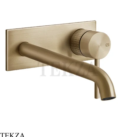 Gessi 316 MECCANICA Смеситель для раковины, внешняя часть 54290-726, Warm Steel Brushed PVD
