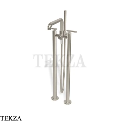 FIMA Carlo Frattini Park Line Смеситель для напольный, внешняя часть F1304/4SN, brushed nickel