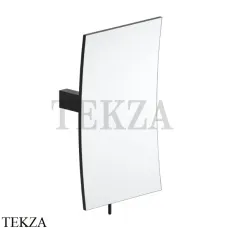 Fantini Linea Зеркало косметическое настенное 3-х увеличение 92137756, Черный матовый