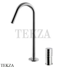 FIMA Carlo Frattini Spillo TECH X Смеситель для раковины, с донным клапаном F3271TNCXCR, хром глянец