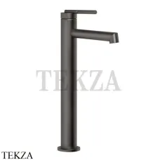Gessi INGRANAGGIO Смеситель для раковины высокий, без гарнитура 63504-707, Black Metal Brushed