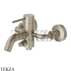 Newform XT Смеситель для ванны с изливом, без гарнитура, 4240.M0.071, Gold satin