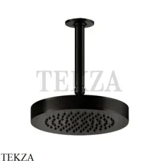 Gessi INCISO SHOWER Верхняя душевая лейка с кронштейном 58186-299, Black XL