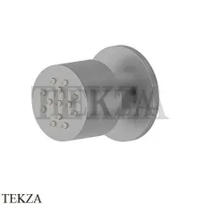 Newform Боковая регулируемая круглая форсунка 553.59.066, PVD Br. Stainless Steel