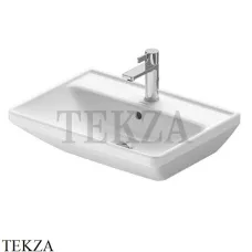 Duravit D-Neo Раковина подвесная, с отверстием, 60 с переливом 2366600000, белый глянец