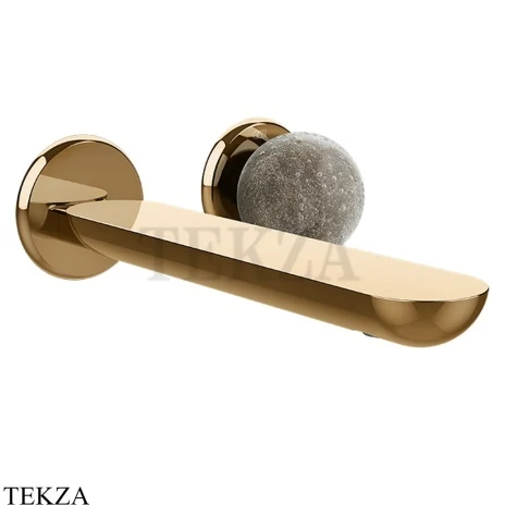 Gessi Perle Смеситель для раковины, внешняя часть 74688-735, бронза глянец