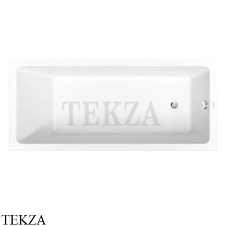 Duravit No.1 Ванна встраиваемая 180х80 акрил 700491000000000, белый глянец