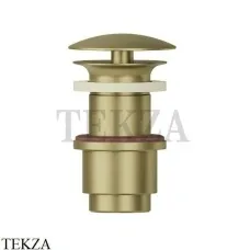 Newform Донный клапан для раковины 40-60 со свободным сливом 228.59.097, PVD Brushed Gold