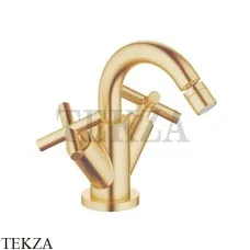 Dornbracht TARA Смеситель для биде со сливным гарнитуром 24510892-28, латунь сатин Brushed