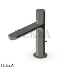 Zucchetti Todd Смеситель для раковины 150, с донным клапаном ZTD699.C51, brushed metal black