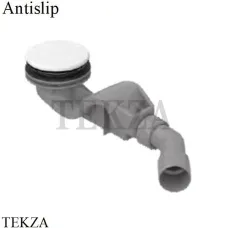 BETTE BetteSolid 50 слив боковой для поддона 0,6 л/с B598-000 AX, Антислип Sense, белый глянец