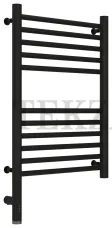 Сунержа Богема 3.0 прямая 600х400 МЭМ левый полотенцесушитель электр. 31-5804-6040 черный матовый (снят с производства)