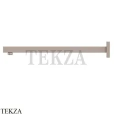 Newform Кронштейн для душа квадратный настенный L=420 26585.M0.075, Copper Glossy