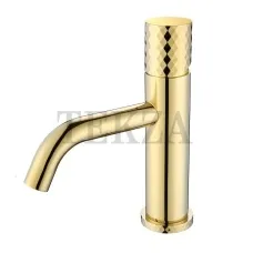 Boheme Stick Смеситель для раковины, без донного клапана Stick 121-GG Gold DIAMOND Gold