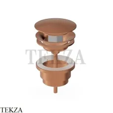 Zucchetti Донный клапан универсальный R97778.XP91, brushed copper PVD