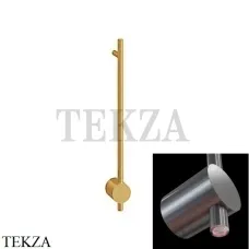 BRONER BRUNO H Электрический полотенцесушитель 60 без выключателя, BR.007.060.0000.MG, золото сатин