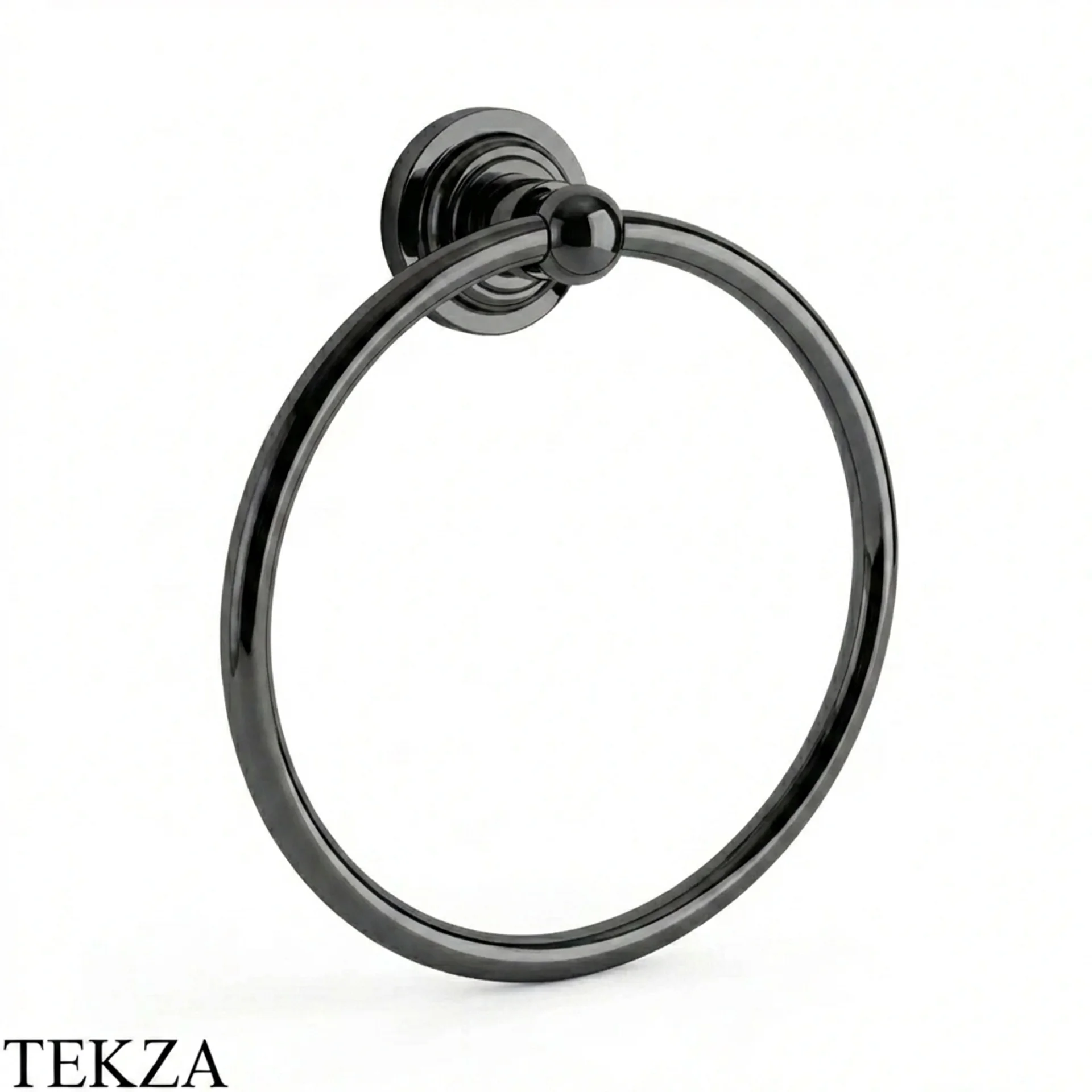 Nicolazzi Monte Croce Держатель для полотенца кольцевой 1485BN27, Black Nickel